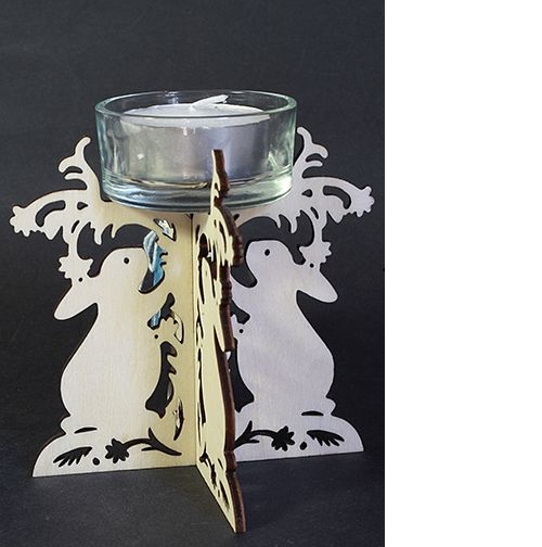 Shine some light with this laser cut tea  